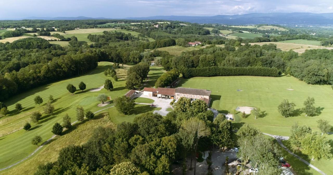 La Sorelle Hotel Golf Et Restaurant Villette-sur-Ain Exterior foto